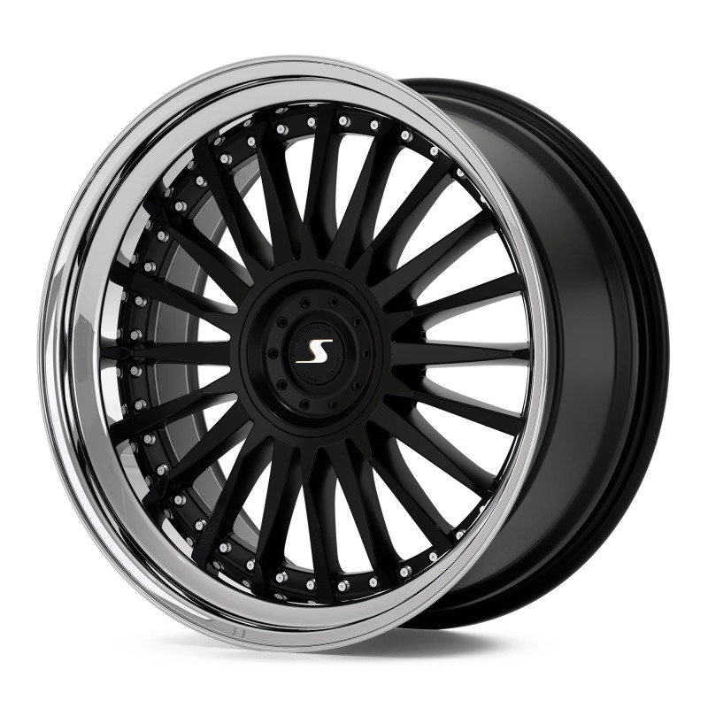 Schmidt CC-Line 4 Zoll Radinox Stufenbetten SatinBlack