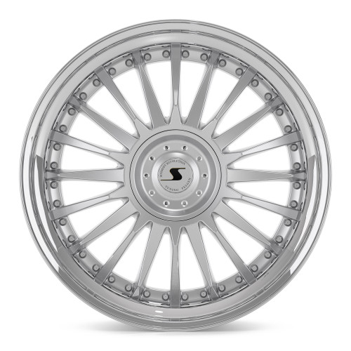Schmidt CC-Line 4 Zoll Radinox Stufenbetten HighGloss Silver