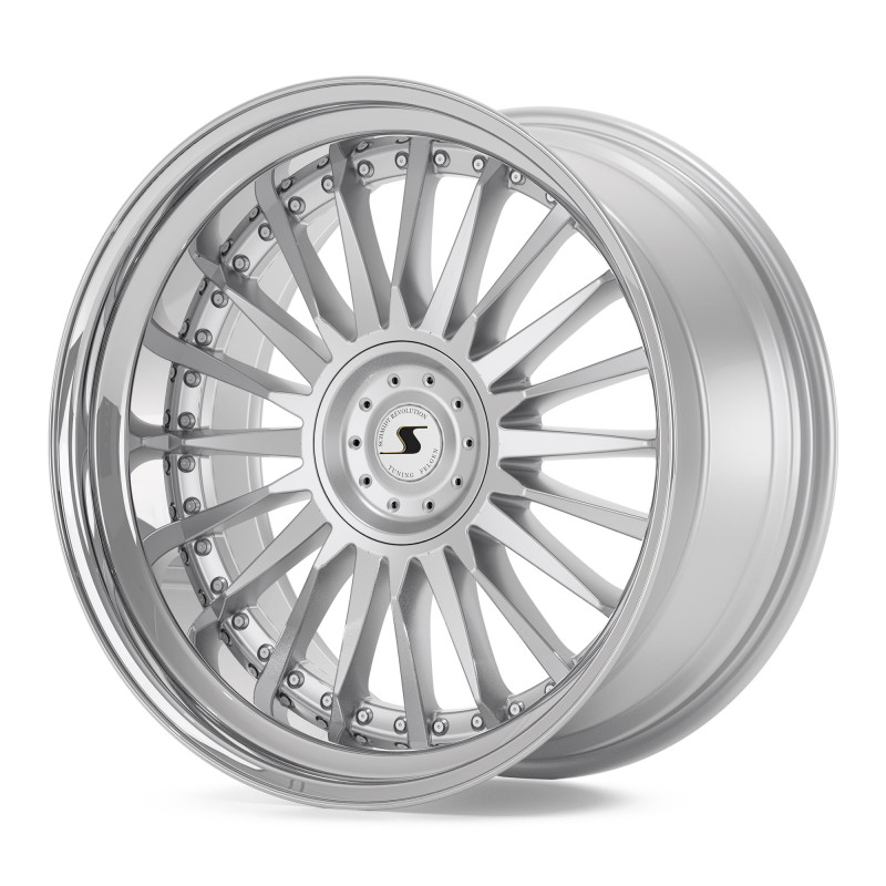 Schmidt CC-Line 5 Zoll Radinox Stufenbetten HighGloss Silver