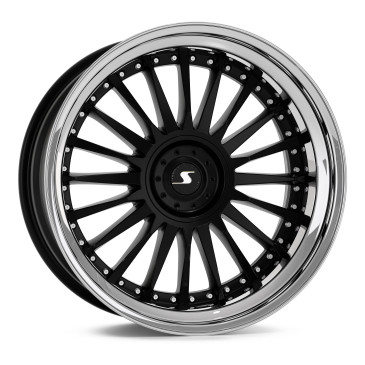 Schmidt CC-Line 5 Zoll Radinox Stufenbetten SatinBlack