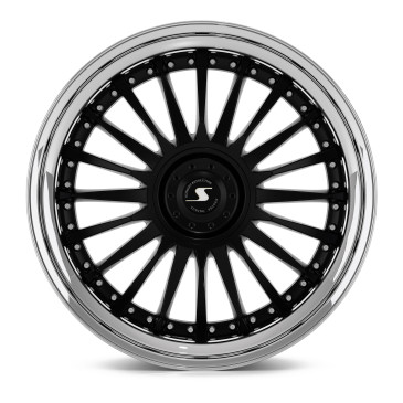Schmidt CC-Line 5 Zoll Radinox Stufenbetten SatinBlack