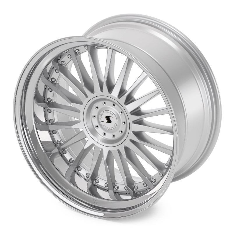 Schmidt CC-Line 5 Zoll Radinox Stufenbetten HighGloss Silver