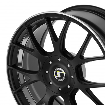 Schmidt Gambit Softhorn CC SatinBlack Rim Polished Undercut