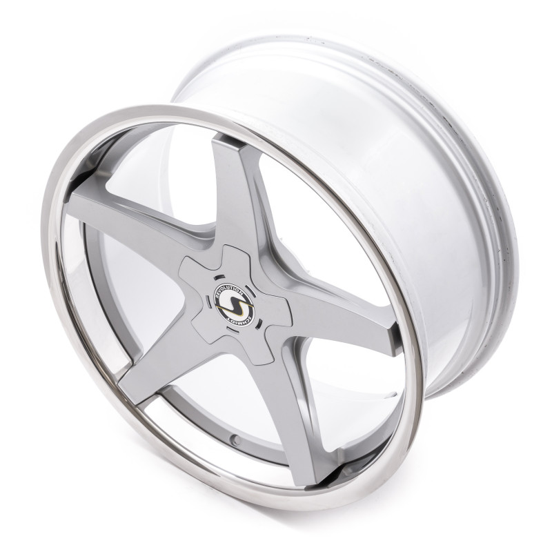 Schmidt XS5 2 Zoll Edelstahlblende HighGloss Silver