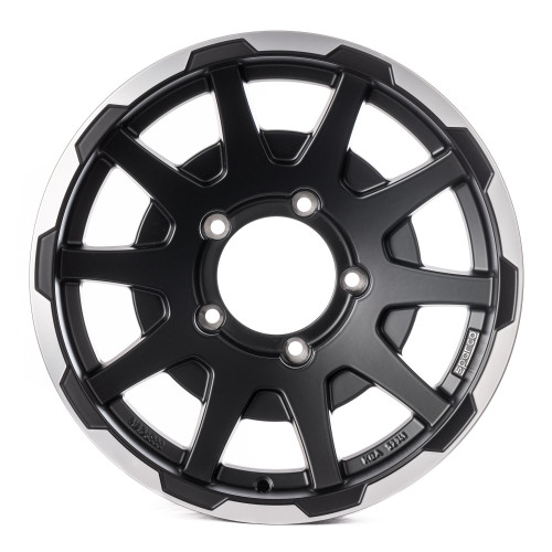 SPARCO DAKAR MATT BLACK LIP POLISHED