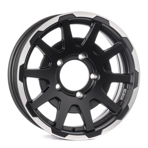 SPARCO DAKAR MATT BLACK LIP POLISHED