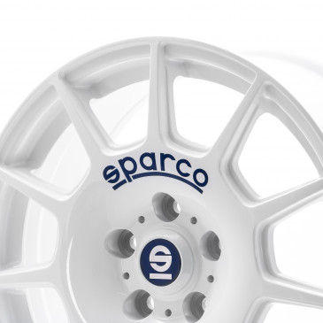 SPARCO TERRA WHITE + BLUE LETTERING