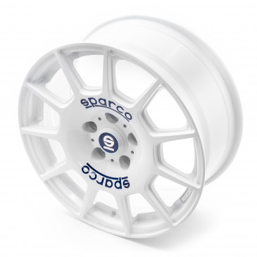 SPARCO TERRA WHITE + BLUE LETTERING