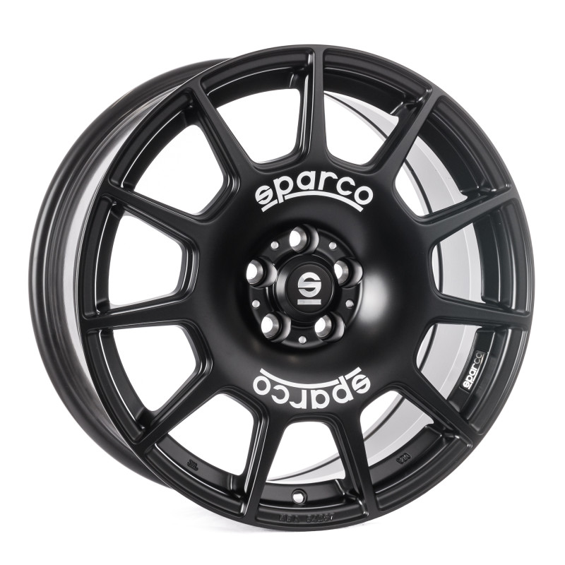 SPARCO TERRA matt black + white lettering | velonity.com