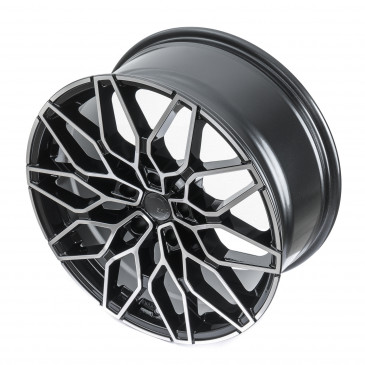 SX-Wheels SX1 Glossy Black Machined