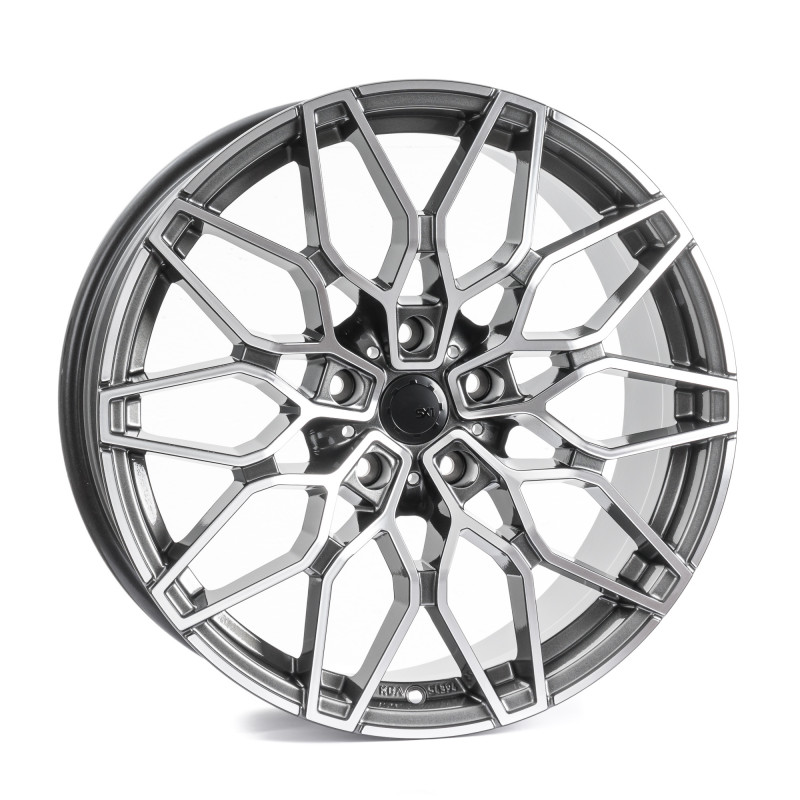 SX-Wheels SX1 Glossy Gunmetal Machined