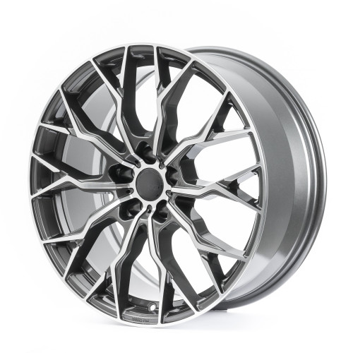 SX-Wheels SX2 Glossy Gunmetal Machined