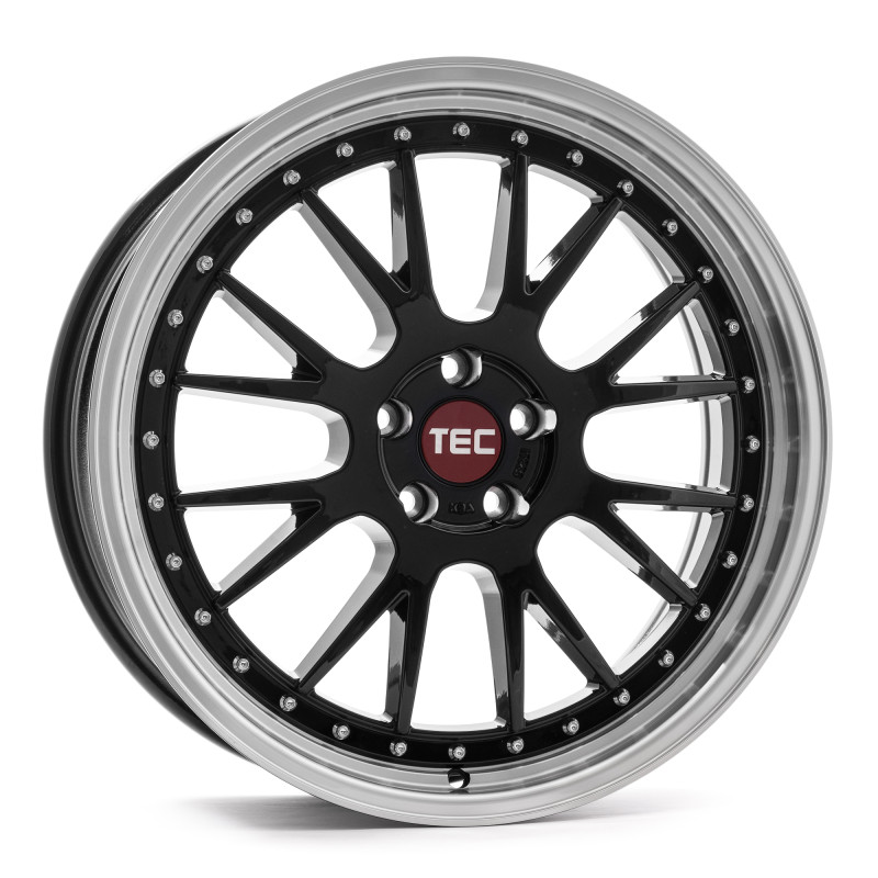 Tec Speedwheels GT EVO Schwarz Glanz Hornpoliert