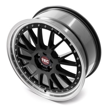 Tec Speedwheels GT EVO Schwarz Glanz Hornpoliert