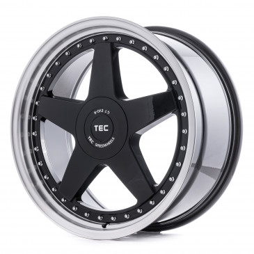 Tec Speedwheels GT EVO-R Schwarz Glanz Hornpoliert