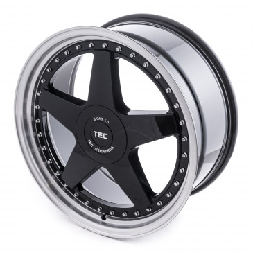 Tec Speedwheels GT EVO-R Schwarz Glanz Hornpoliert