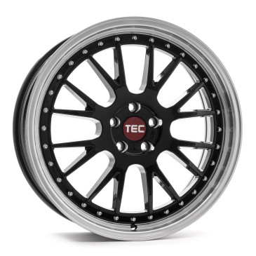 Tec Speedwheels GT EVO Schwarz Glanz Hornpoliert