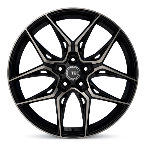 Tec Speedwheels GT9 Schwarz Matt Frontpoliert Shadow Edition