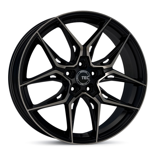 Tec Speedwheels GT9 Schwarz Matt Frontpoliert Shadow Edition