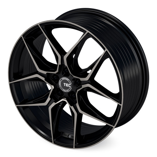 Tec Speedwheels GT9 Schwarz Matt Frontpoliert Shadow Edition
