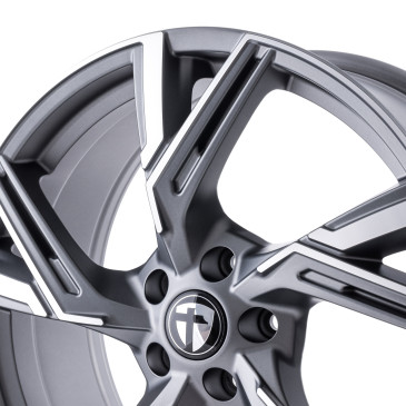 TOMASON AR1 anthracite diamond polished