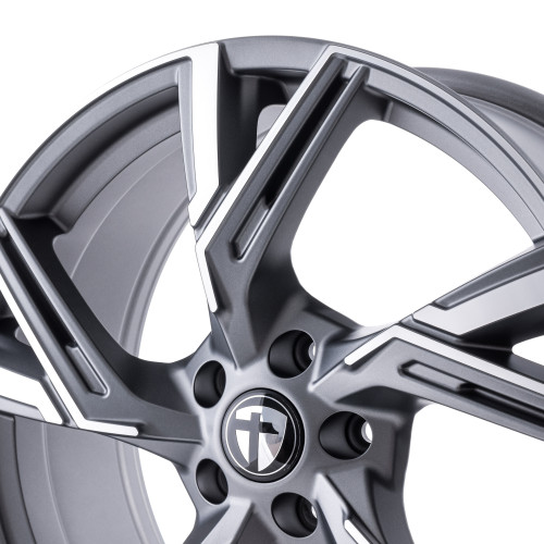 TOMASON AR1 anthracite diamond polished