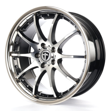 TOMASON TN8 hyperblack diamond polished