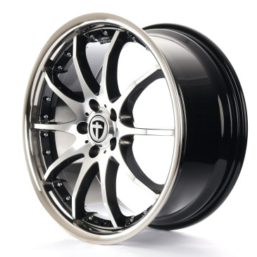 TOMASON TN8 hyperblack diamond polished