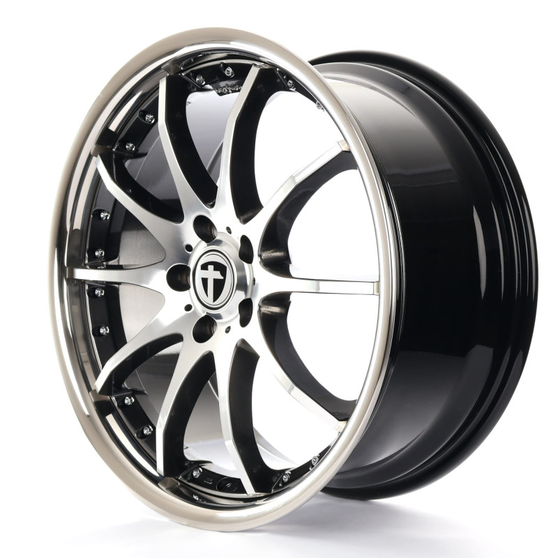 TOMASON TN8 hyperblack diamond polished