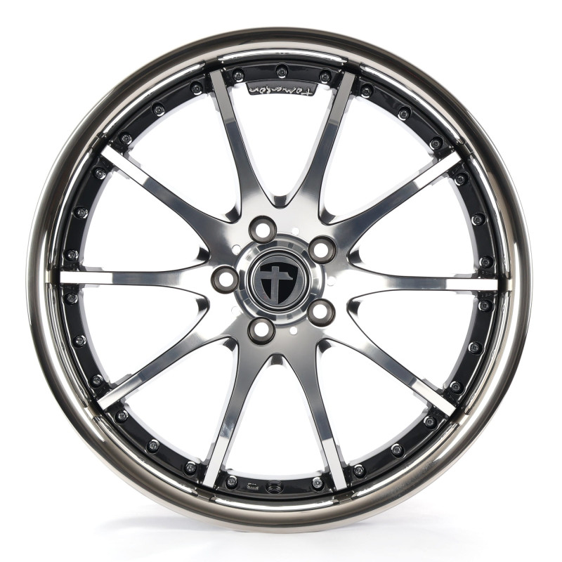 TOMASON TN8 hyperblack diamond polished