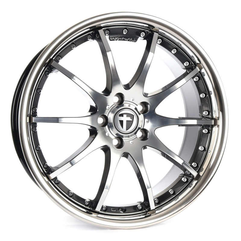 TOMASON TN8 hyperblack diamond polished