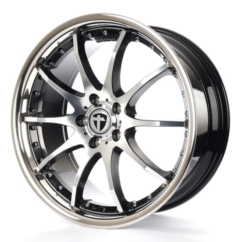 TOMASON TN8 hyperblack diamond polished