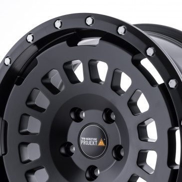 Twin Monotube Projekt FE-AT Seidenmatt schwarz