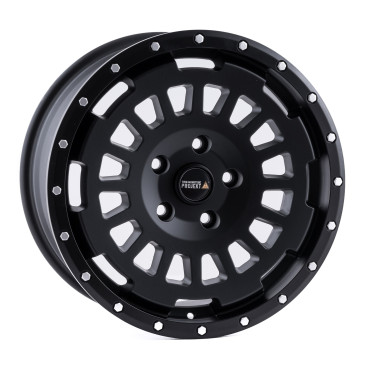 Twin Monotube Projekt FE-AT1-HD Seidenmatt schwarz