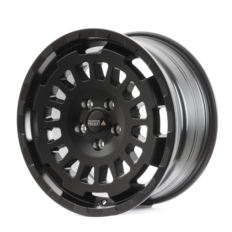 Twin Monotube Projekt FE-AT1-HD-MONOBLOC Seidenmatt schwarz