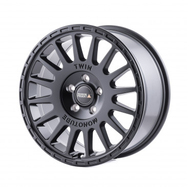 Twin Monotube Projekt FE-AT2 Seidenmatt schwarz