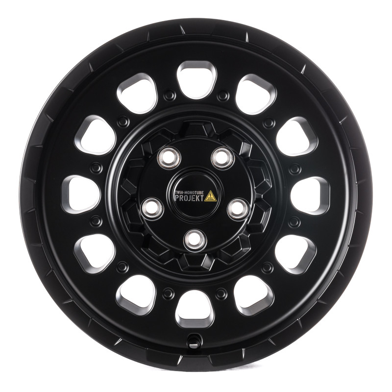 Twin Monotube Projekt FE-AT3-18-MONOBLOC Seidenmatt schwarz