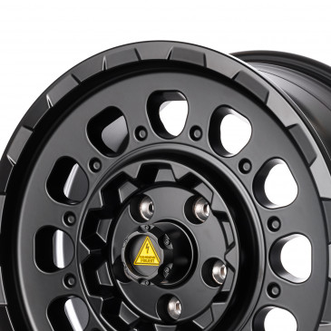 Twin Monotube Projekt FE-AT3-XXLCAP-MONOBLOC Seidenmatt schwarz