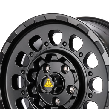 Twin Monotube Projekt FE-AT3-XXLCAP-MONOBLOC Seidenmatt schwarz