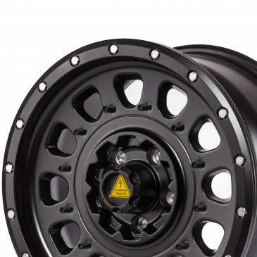 Twin Monotube Projekt FE-AT3-XXLCAP-VSB Seidenmatt schwarz