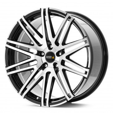 Twin Monotube Projekt FE Glanz Schwarz frontpoliert