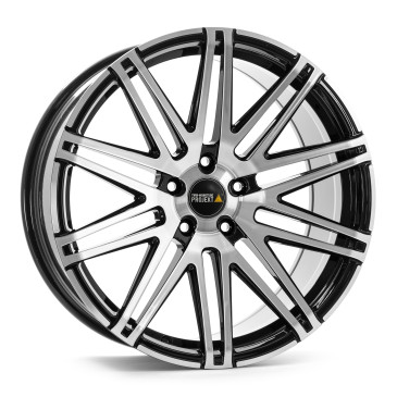 Twin Monotube Projekt FE Glanz Schwarz frontpoliert