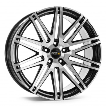 Twin Monotube Projekt FE Glanz Schwarz frontpoliert