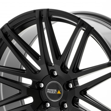 Twin Monotube Projekt FE Seidenmatt schwarz