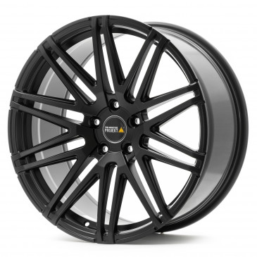 Twin Monotube Projekt FE Seidenmatt schwarz