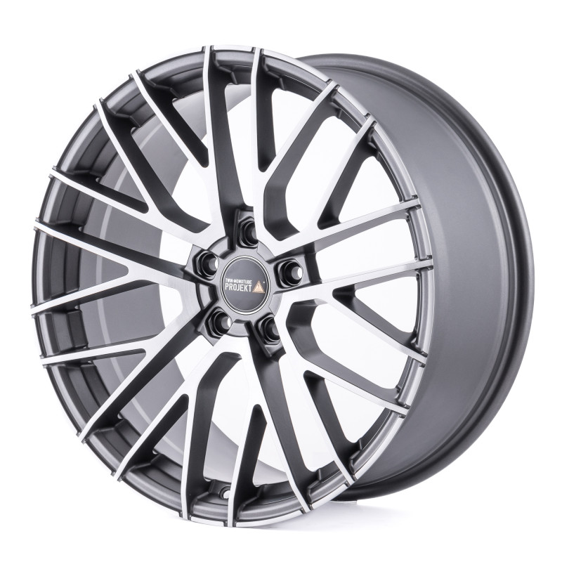 Twin Monotube Projekt FE20.2 Gunmetal-frontgebuerstet