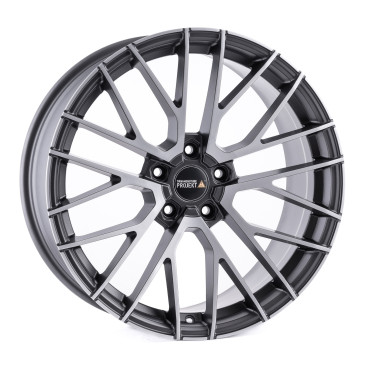 Twin Monotube Projekt FE20.2 Gunmetal-frontgebuerstet