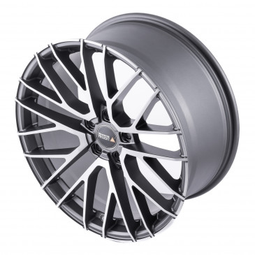 Twin Monotube Projekt FE20.2 Gunmetal-frontgebuerstet