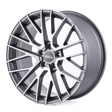 Twin Monotube Projekt FE20.2 Gunmetal-frontgebuerstet