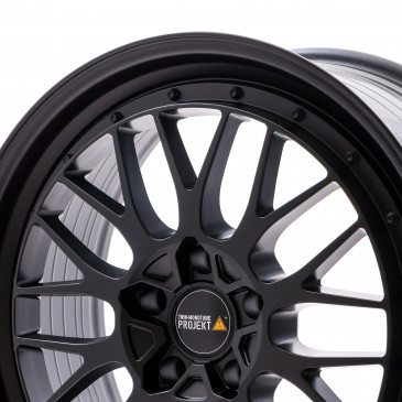 Twin Monotube Projekt V Seidenmatt schwarz